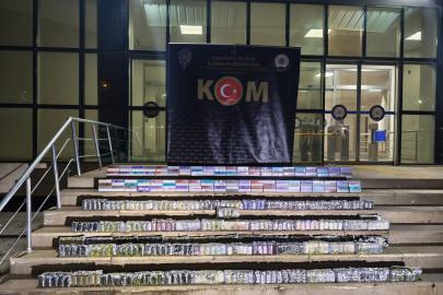 Otobüste kaçak sigara operasyonu: 1 tutuklama
