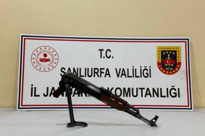 Şanlıurfa'da bir piyade tüfeği ele geçirildi