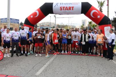 11 Nisan coşkusu koşuyla taçlandı
