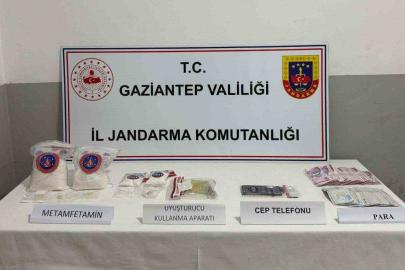 2 kilo metamfetamin ele geçirildi