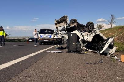 Birecik’te zincirleme trafik kazası: 3 ölü, 5 yaralı