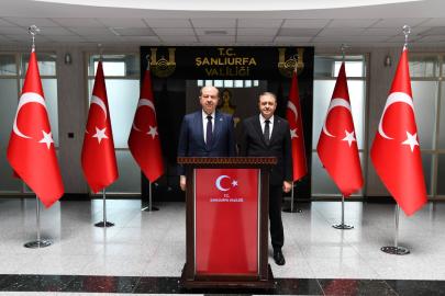 KKTC 5’inci Cumhurbaşkanı Ersin Tatar Şanlıurfa’da