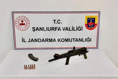 Şanlıurfa'da 1 kalaşnikof piyade tüfeği ele geçirildi
