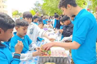 Şanlıurfa'daki öğrencilerden 'Gazze' duyarlılığı