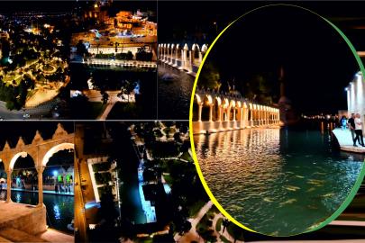Balıklıgöl ışıl ışıl parladı
