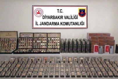 Çok sayıda gümrük kaçağı ürün ele geçirildi