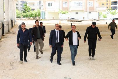 Nihat Çiftçi, modern semt pazarı çalışmalarını inceledi