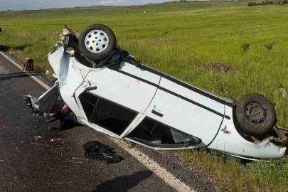 Şanlıurfa’da otomobil takla attı: 5 yaralı