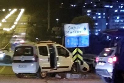Trafik kazası: 2 yaralı