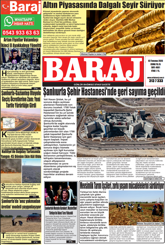 Baraj Gazetesi