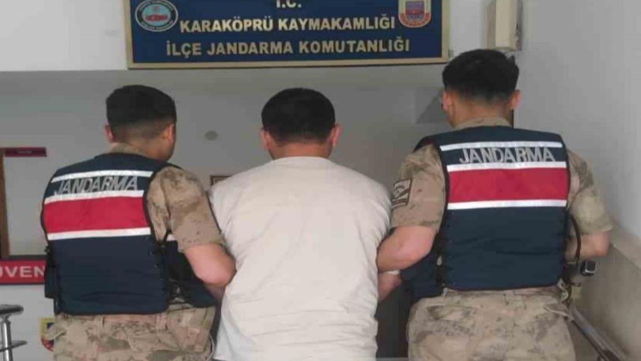 15 yıl hapis cezası vardı: Karaköprü'de yakalandı