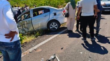 Halfeti girişinde kaza: 3 yaralı