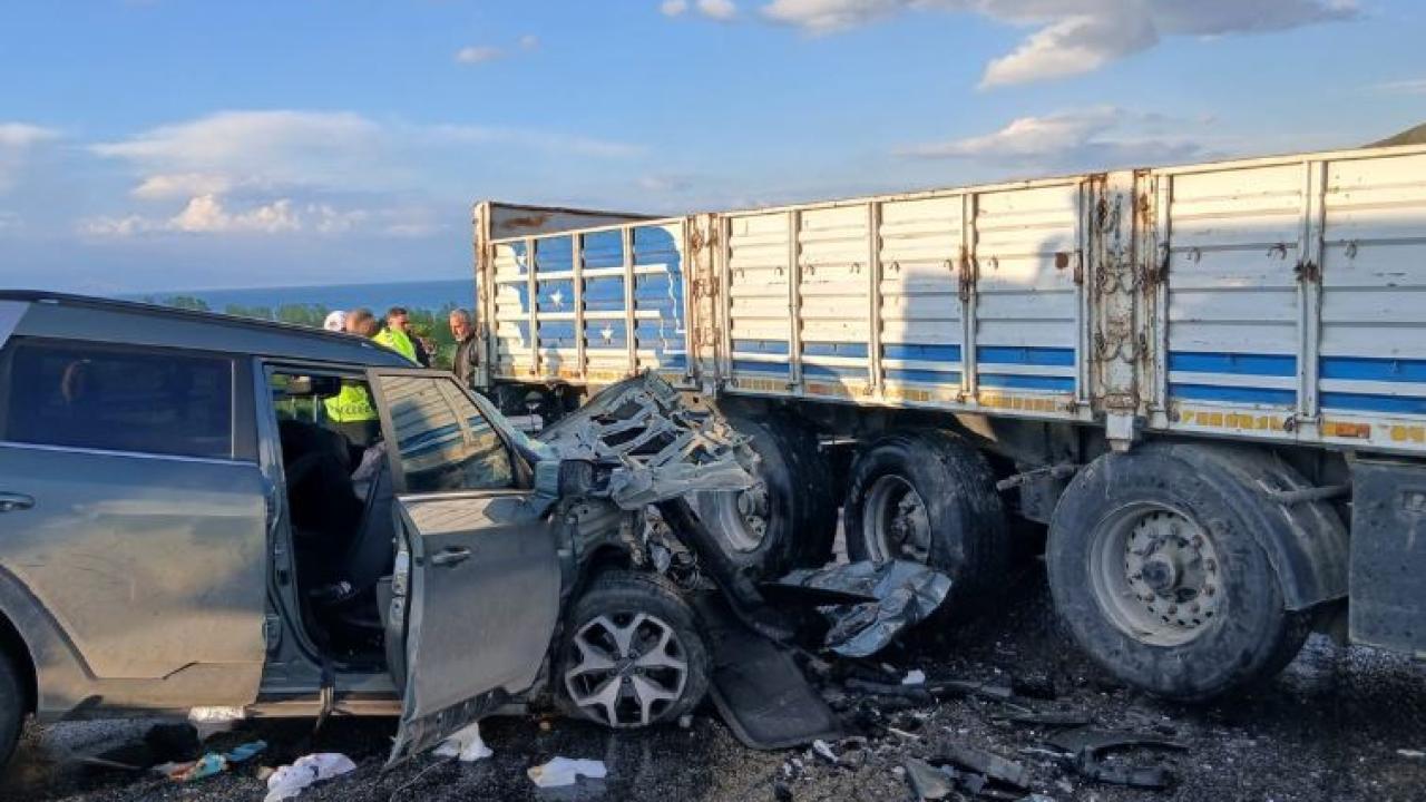 Şanlıurfa plakalı TIR kaza yaptı: 6 yaralı