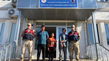 Şanlıurfa'da kaybolan iki çocuğu jandarma buldu