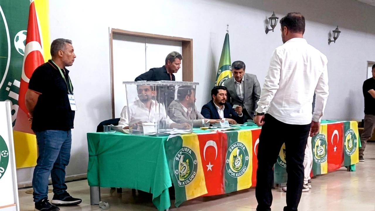 Şanlıurfaspor delegeleri sandık başında