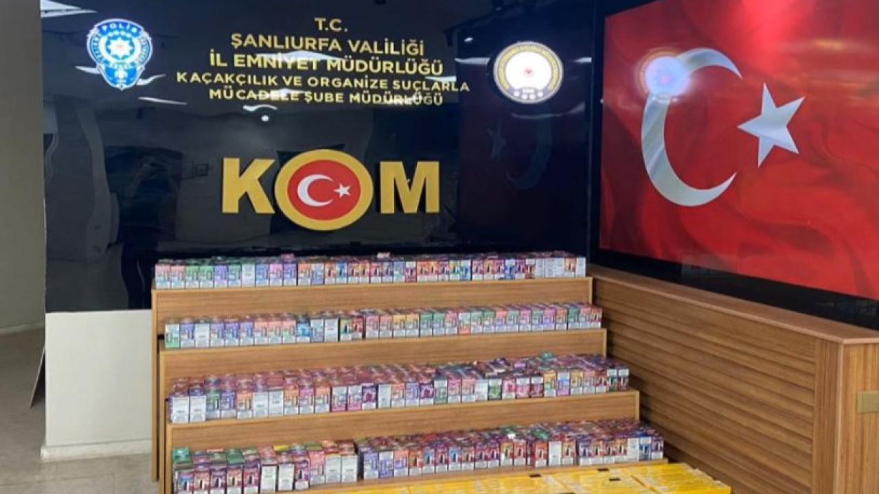 1,5 milyon liralık kaçak ürün ele geçirildi: 1 tutuklama