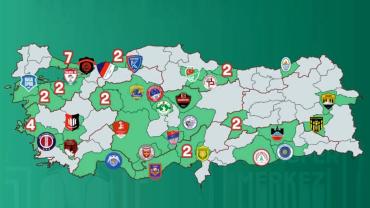 3. Lig haritası belli oldu