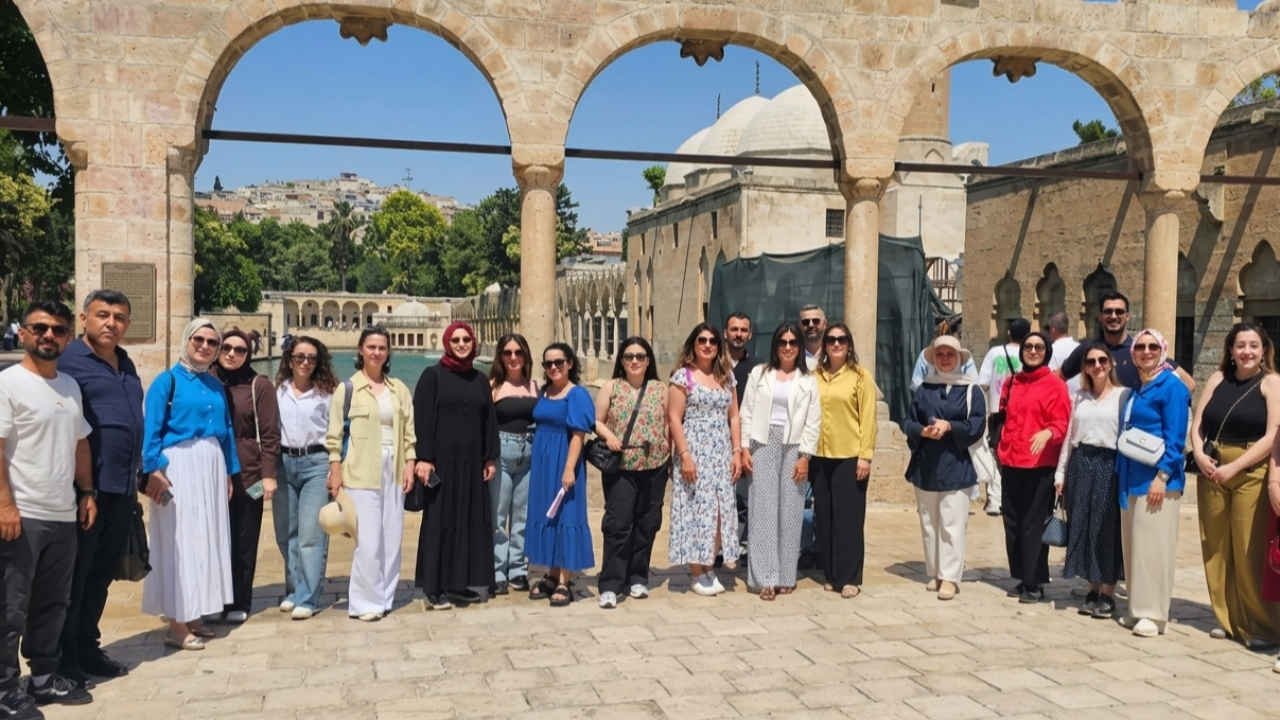 Antepli öğretmen Şanlıurfa'yı keşfe çıktı