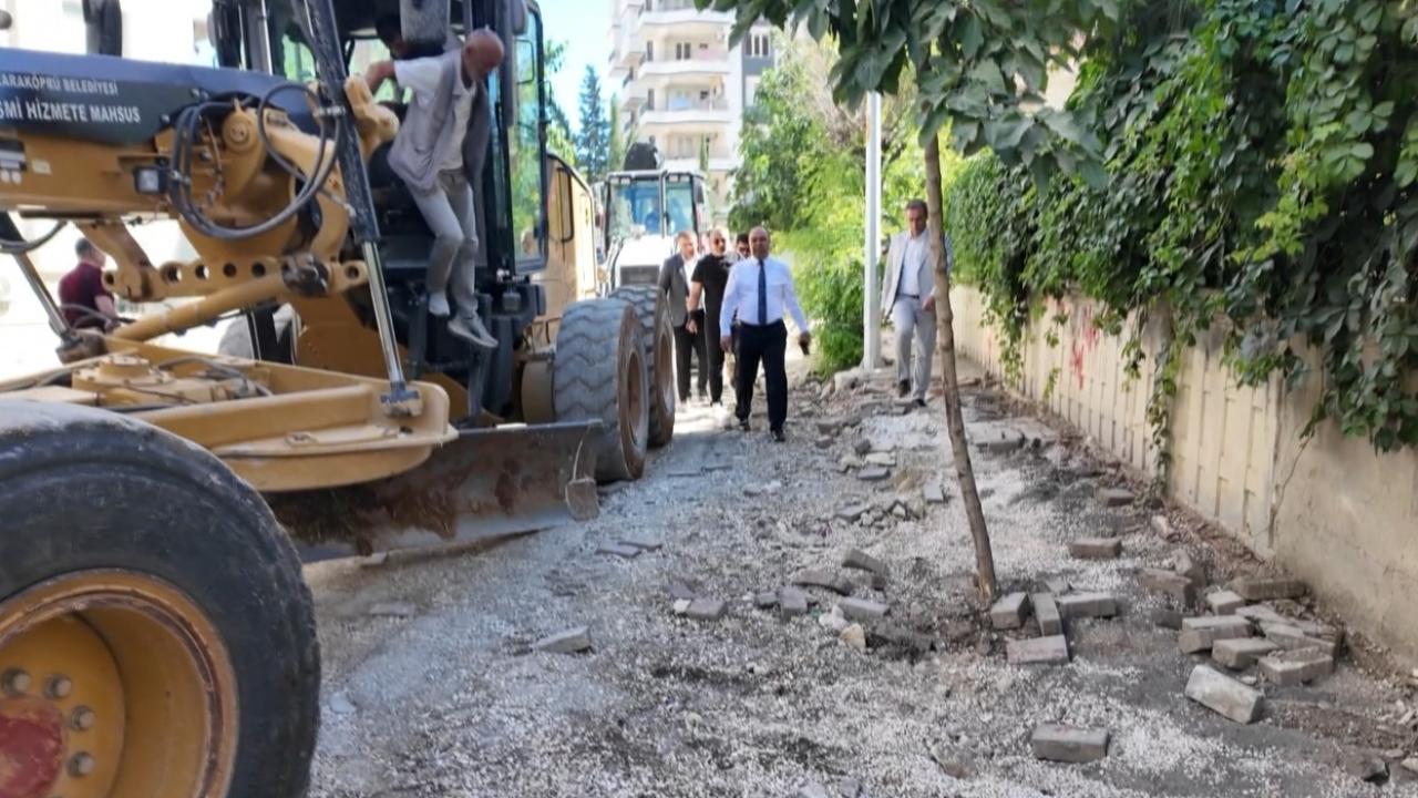 Balıkayaği Bulvarında çalışmalar son aşamada