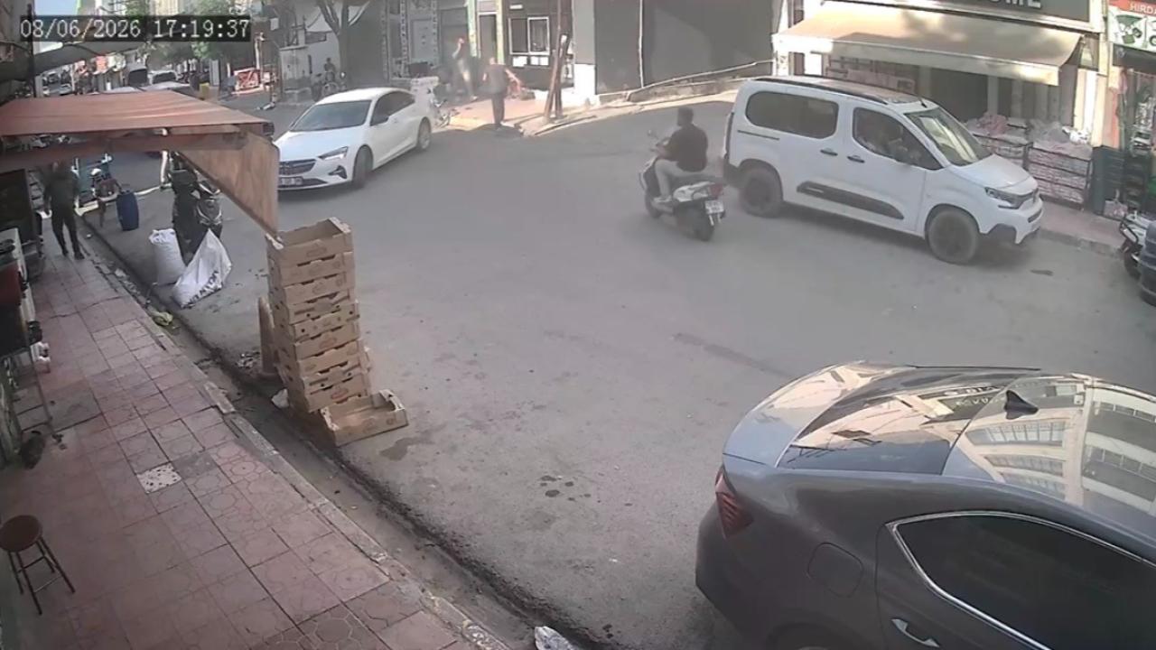Bisiklet hırsızlığı kamerada