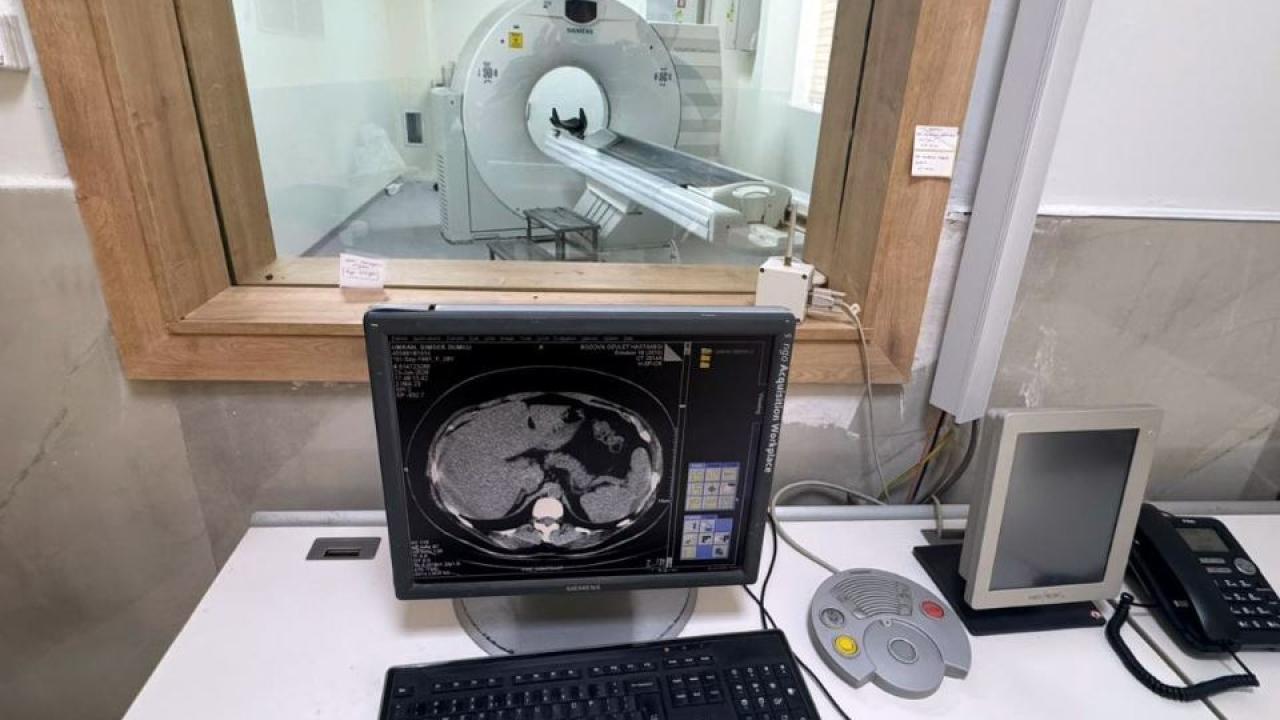 Bozova'da Bilgisayarlı Tomografi (BT) cihazı hizmete girdi
