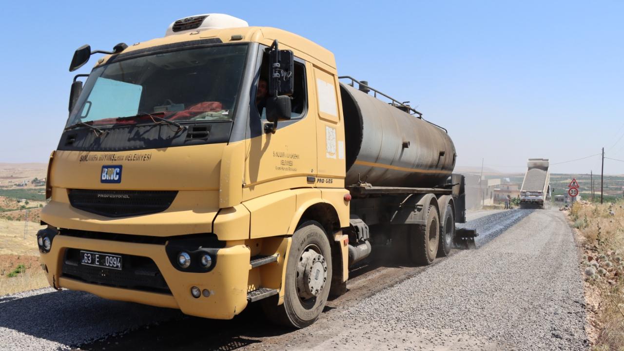 Büyükşehir, kırsalda asfalt seferberliğini sürdürüyor
