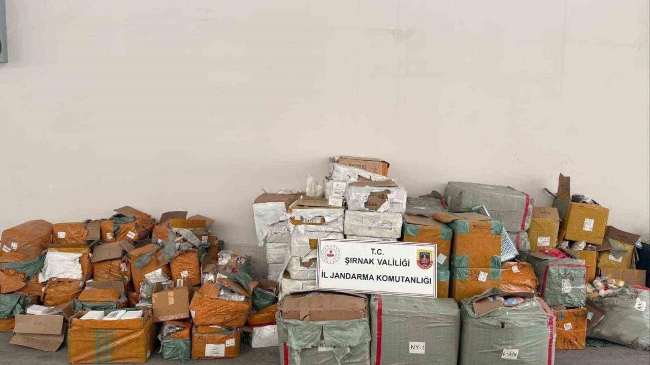 Dev kaçakçılık operasyonu: 77 milyon liralık kaçak ürün ele geçirildi