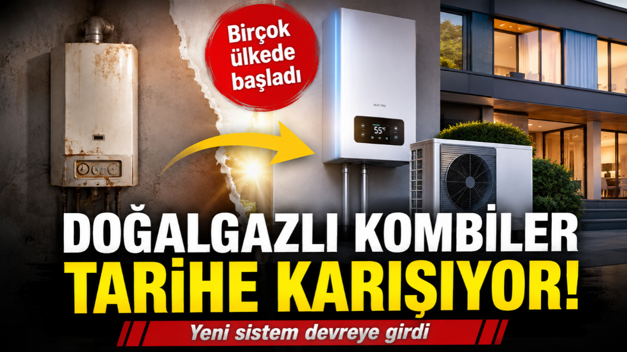 Doğalgazlı kombiler tarihe karışıyor! Birçok ülkede yeni sistem başladı