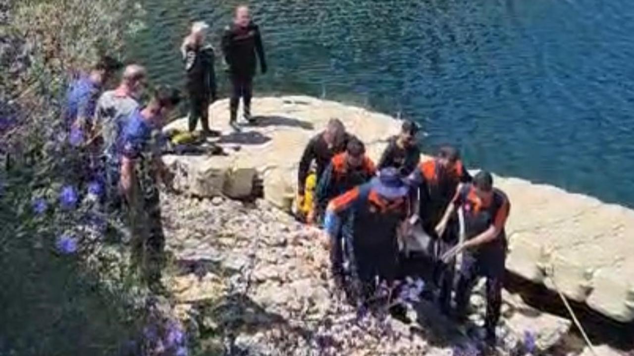 Dün kaybolan şahsın bugün baraj gölünde cesedi bulundu