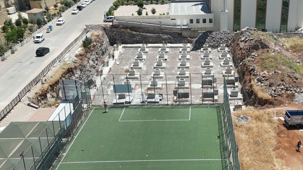 Haliliye’de açık okçuluk tesisinde çalışmalar sürüyor