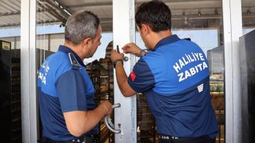 Haliliye’de hijyen kurallarına uymayan işletme mühürlendi