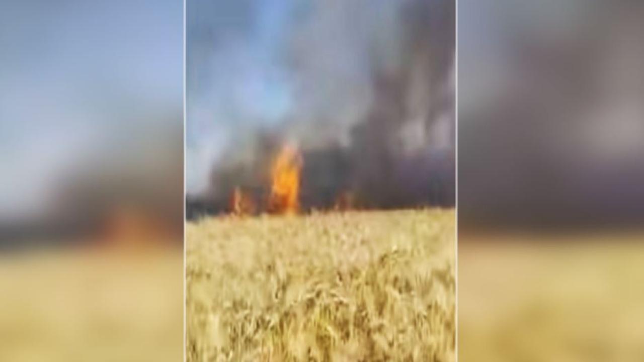 Hasada az bir süre kalmıştı: Alevlere teslim oldu