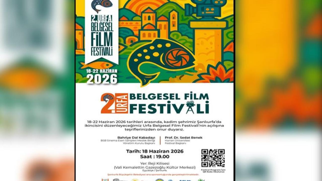 II. Urfa Belgesel Film Festivali start alıyor