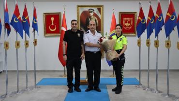 İl Emniyet Müdürü Aksoy’dan Jandarmaya anlamlı ziyaret