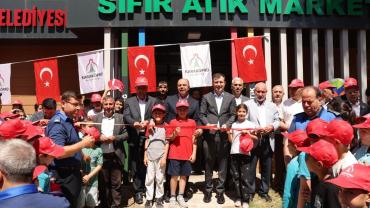 Karaköprü’de Sıfır Atık marketler resmen hizmete açıldı