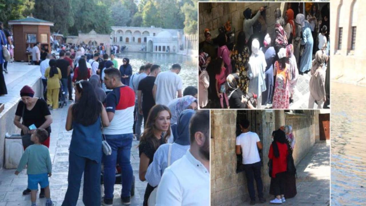 LGS öncesi öğrenciler Balıklıgöl’de dua etti