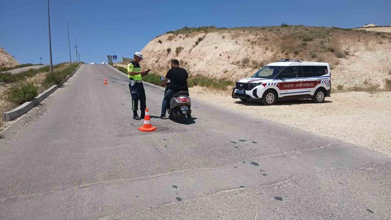 Motosiklet sürücülerine özel denetim