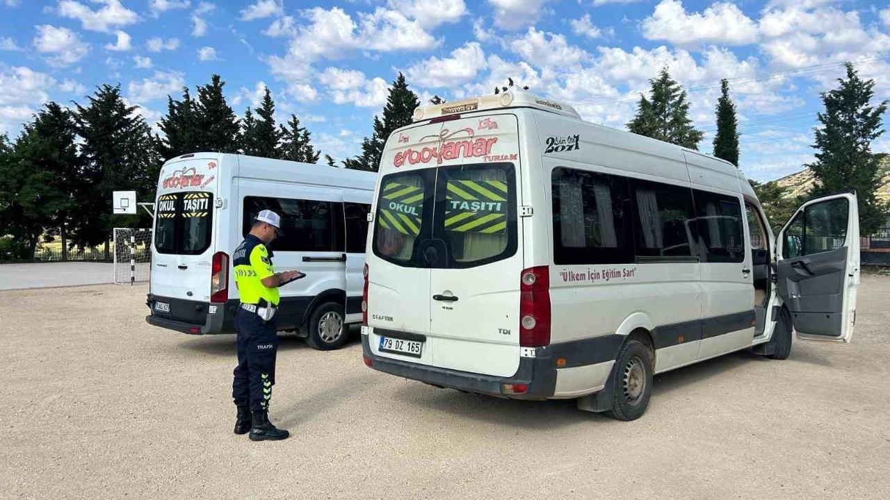 Okul servislerine jandarma denetimi