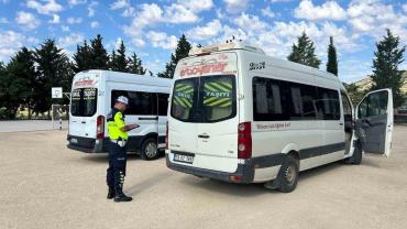 Okul servislerine jandarma denetimi