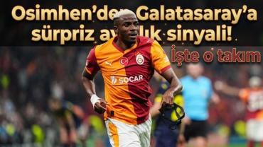 Osimhen’den Galatasaray’a sürpriz ayrılık sinyali! İşte o takım