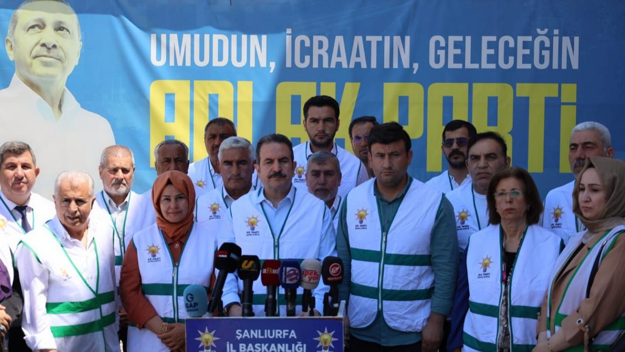 Şanlıurfa AK Parti: Çevreyi korumak vatanı korumaktır