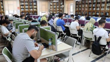 Şanlıurfa Büyükşehir Belediyesi kütüphaneleri YKS adaylarının gözdesi oldu