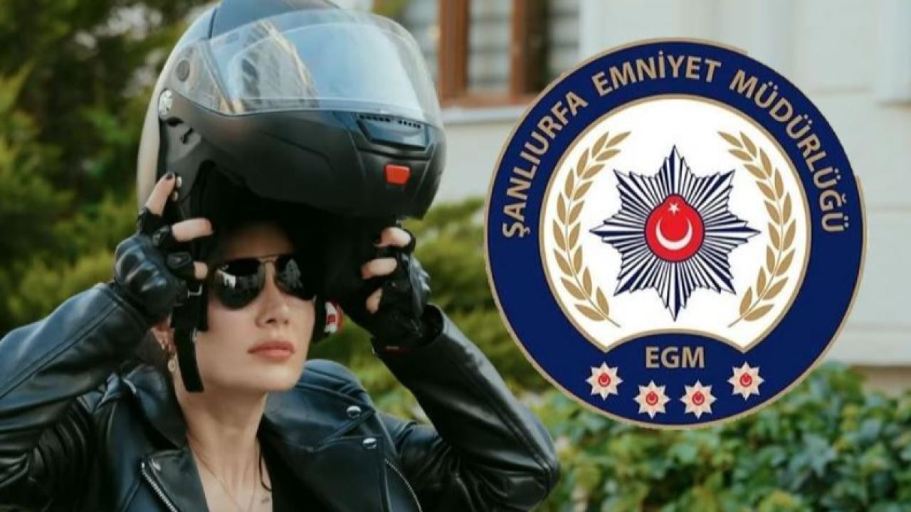 Şanlıurfa Emniyeti, 'Kask'a dikkat çekti