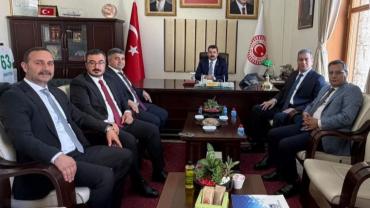 Şanlıurfa SMMM Odası’ndan Gazi Meclis’e ziyaret