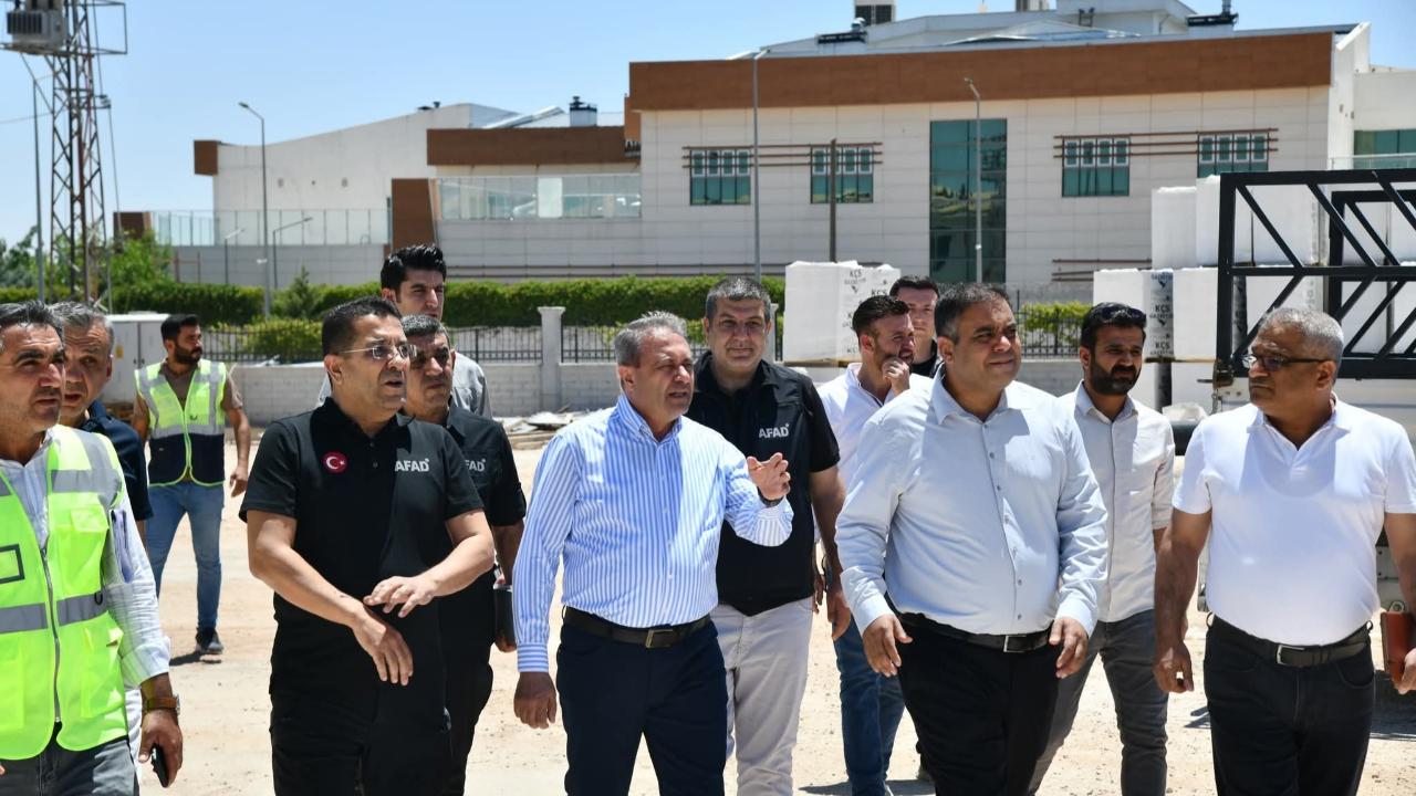 Şanlıurfa’da AFAD yerleşkesi çalışmaları sürüyor