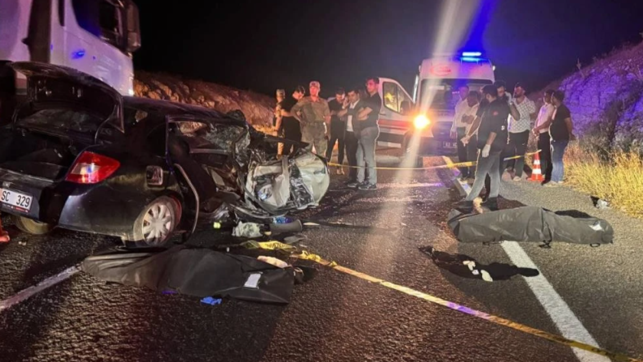 Şanlıurfa’da feci kaza: 2 ölü, 6 yaralı