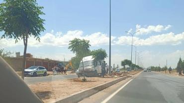 Şanlıurfa'da hatalı sollama kazayı beraberinde getirdi
