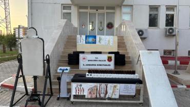 Şanlıurfa'da ruhsatsız tedavi merkezine jandarmadan operasyon