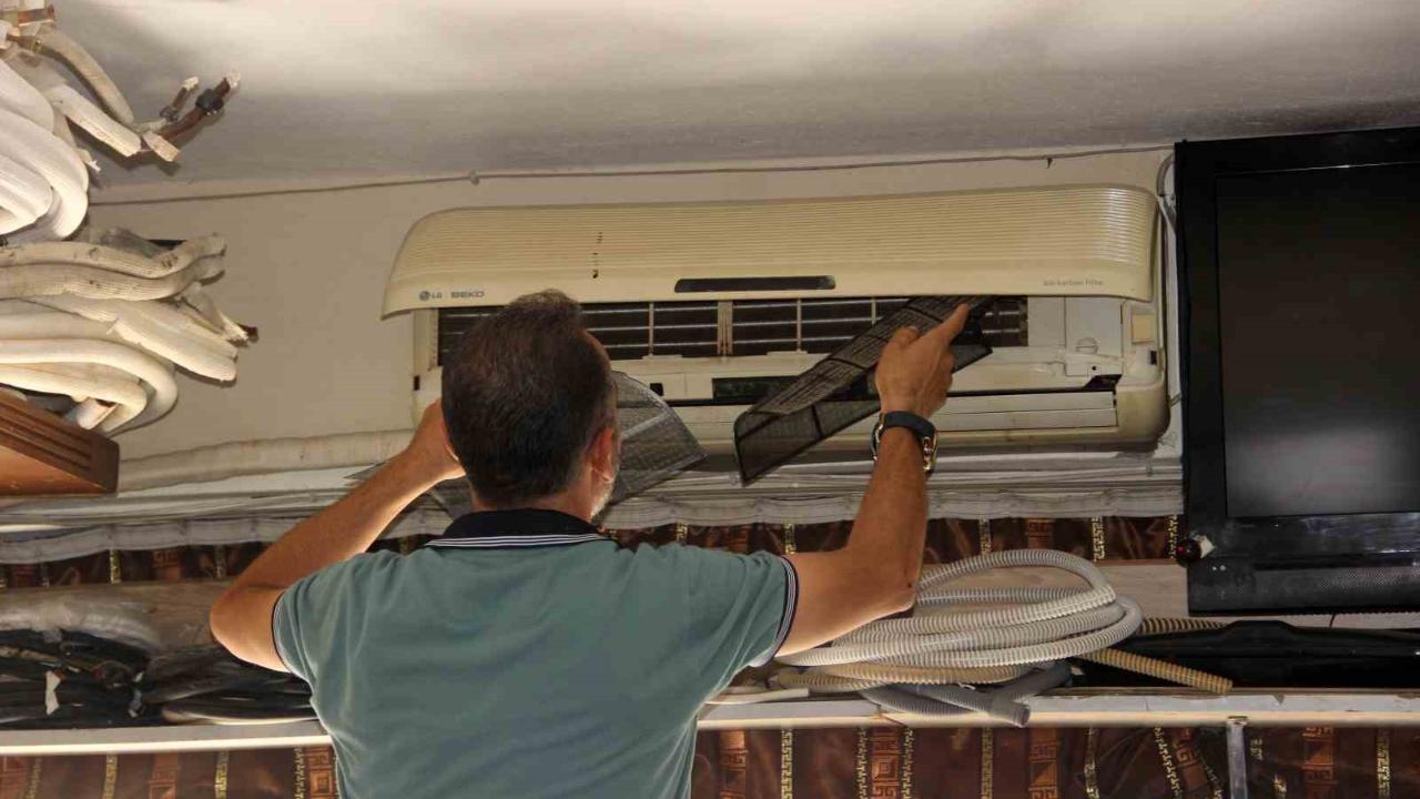 Şanlıurfa’da sıcaklarla birlikte klima sezonu açıldı