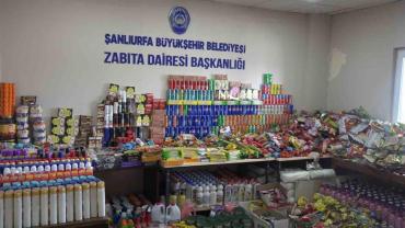 Şanlıurfa’da tarihi geçmiş ürünlere el konuldu